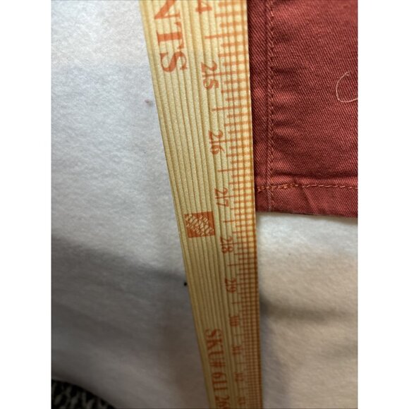 Style & Co Slim Leg Jeans Women's 8P Orange  Dark Wash Stretch High-Rise - Picture 5 of 11